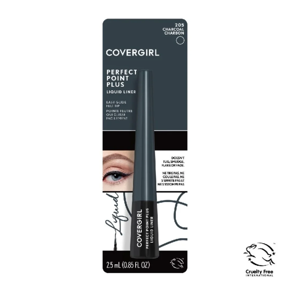 ⭐4/$15 Covergirl Perfect Point Plus Liquid Eyeliner Charcoal